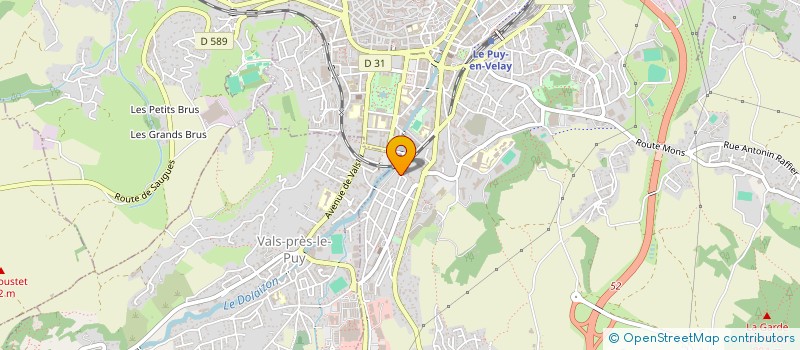 localisation de l'entreprise MONSIEUR EL-ANRIF ABDALLAH  LE PUY-EN-VELAY