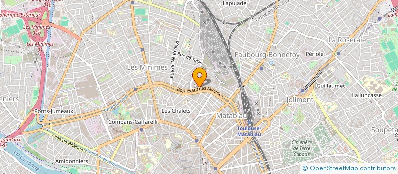 localisation de l'entreprise MONSIEUR EL-ANRIF ALI  TOULOUSE