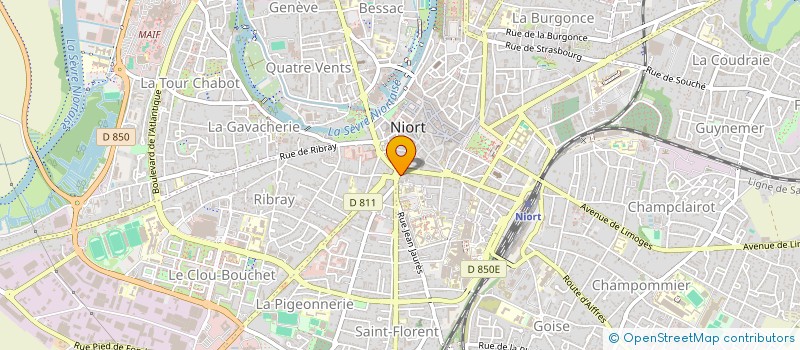 localisation de l'entreprise MONSIEUR EL-ANRIF SOUMAIL à NIORT