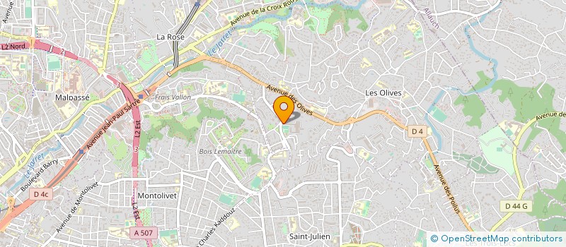 localisation de l'entreprise MONSIEUR EL ANRIF YOUSSOUF à MARSEILLE