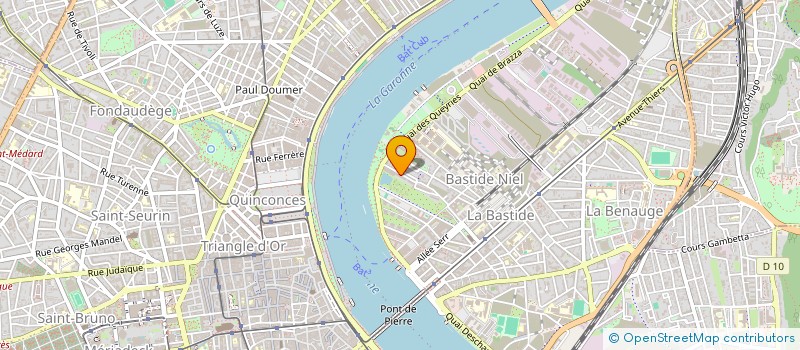 localisation de l'entreprise MONSIEUR EL-ANRIFOU HOUMADI  BORDEAUX