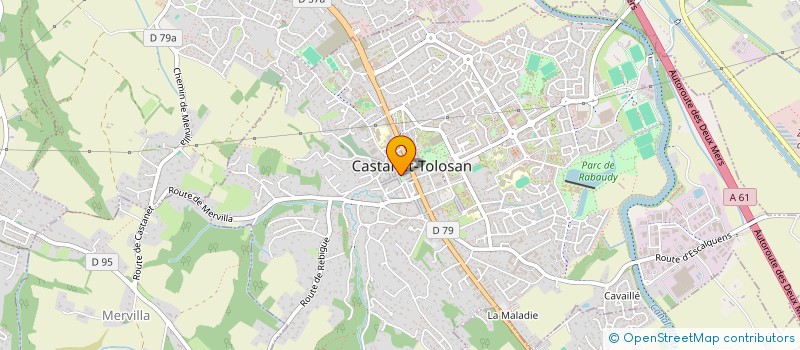 localisation de l'entreprise MONSIEUR EL-ANZIZ AHAMED à CASTANET-TOLOSAN