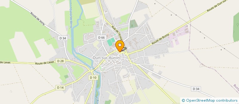 localisation de l'entreprise MONSIEUR EL ANZIZ ASSANI  DUN-SUR-AURON