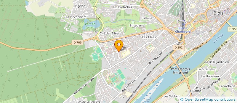 localisation de l'entreprise MONSIEUR EL ANZIZE MMADI  BLOIS