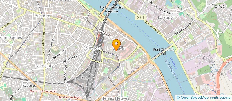 localisation de l'entreprise MONSIEUR EL-ARABI DELLAOUI  BORDEAUX