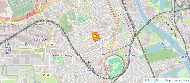 localisation de l'entreprise MONSIEUR EL ARBI AHMED AZI  ORLY