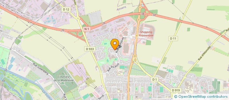 localisation de l'entreprise MONSIEUR EL ARBI EL ABDI  AMIENS