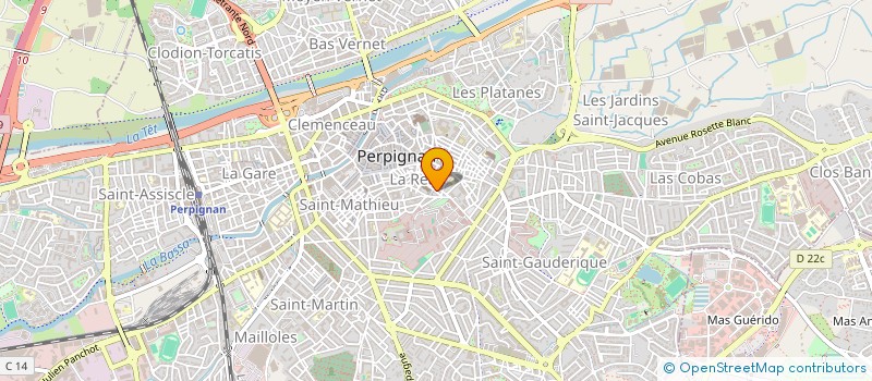 localisation de l'entreprise MONSIEUR EL ARBI EL HAJOUJI  PERPIGNAN