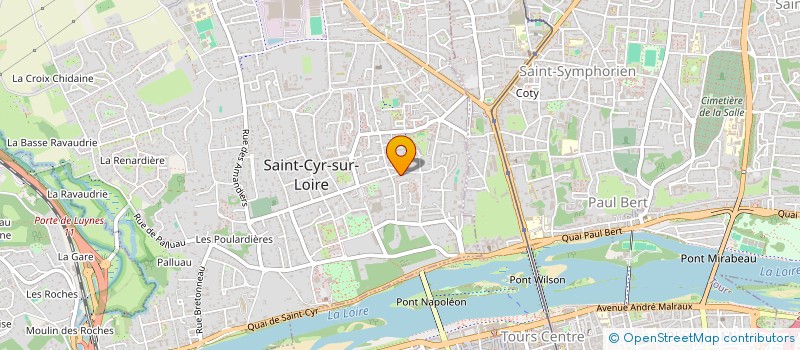 localisation de l'entreprise MONSIEUR EL ARBI MOKHTARI JEBBOUR  SAINT-CYR-SUR-LOIRE