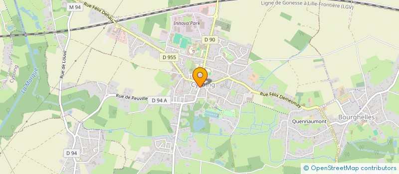 localisation de l'entreprise MONSIEUR EL ARJAFELLAH  CYSOING