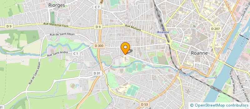 localisation de l'entreprise MONSIEUR EL AYECH HARAOUBIA  ROANNE