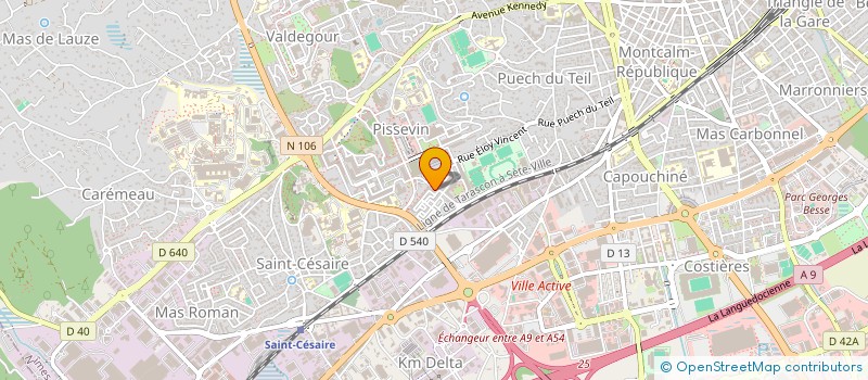 localisation de l'entreprise MONSIEUR EL BACHIR AMEZZIANE  NIMES