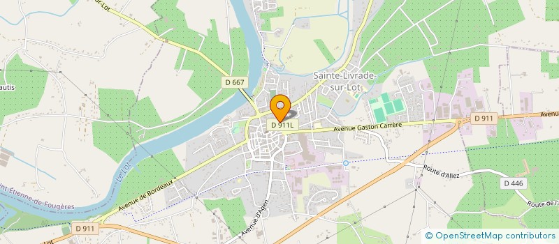localisation de l'entreprise MONSIEUR EL BACHIR CHERKES SKRANI à SAINTE-LIVRADE-SUR-LOT