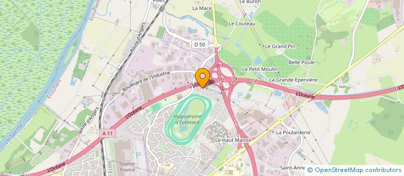 localisation de l'entreprise MONSIEUR EL BACHIR TABOUTA à ECOUFLANT