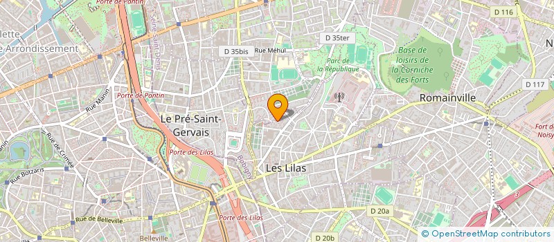 localisation de l'entreprise MONSIEUR EL BEJI BELGASMI à LES LILAS