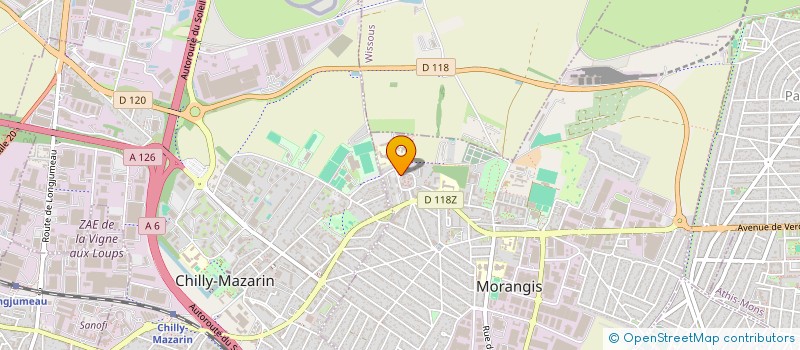 localisation de l'entreprise MONSIEUR EL BEKKAI ZERROUKI à MORANGIS
