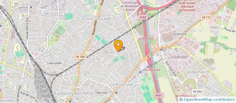 localisation de l'entreprise MONSIEUR EL BELHOCINI  TOULOUSE