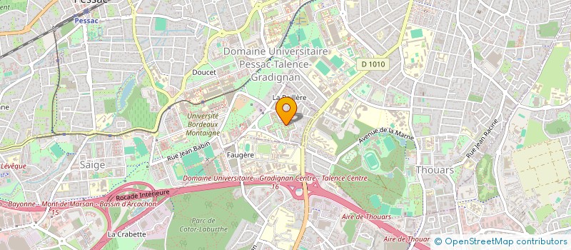 localisation de l'entreprise MONSIEUR EL BELLAMINE à PESSAC