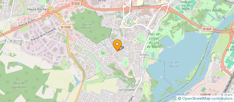 localisation de l'entreprise MONSIEUR EL BENAISSA à ANGERS