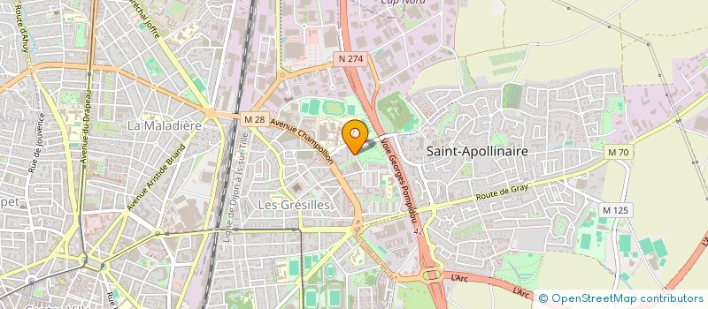 localisation de l'entreprise MONSIEUR EL BENAMAR à DIJON