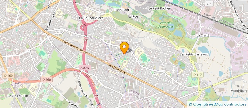 localisation de l'entreprise MONSIEUR EL BERRIS  TRELAZE