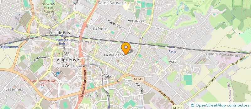 localisation de l'entreprise MONSIEUR EL BEZZAZI à VILLENEUVE-D'ASCQ