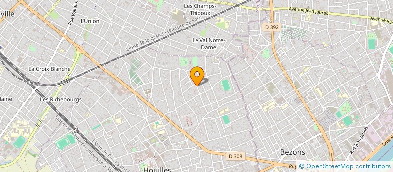 localisation de l'entreprise MONSIEUR EL BOUBKER à HOUILLES