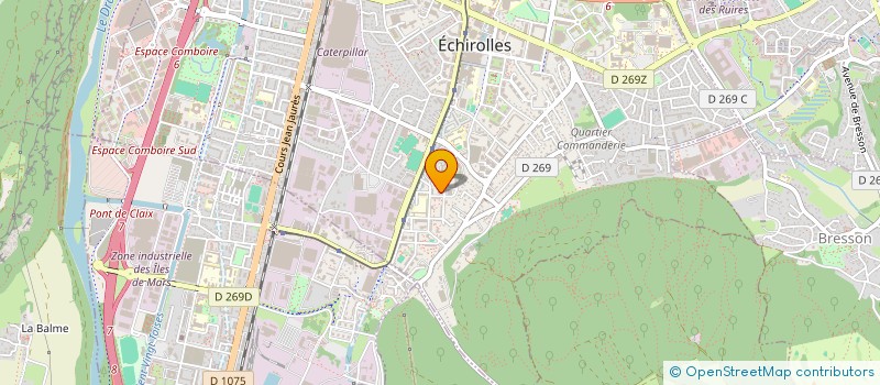 localisation de l'entreprise MONSIEUR EL BOUHADDA à ECHIROLLES