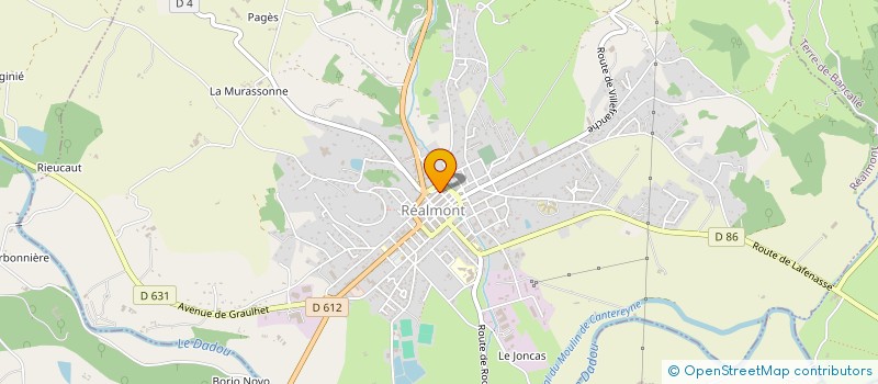 localisation de l'entreprise MONSIEUR EL BOUTE à REALMONT