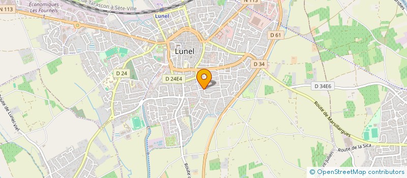 localisation de l'entreprise MONSIEUR EL BOUTOUB à LUNEL