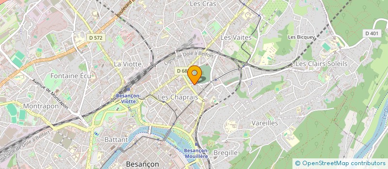 localisation de l'entreprise MONSIEUR EL CHAABANE à BESANCON