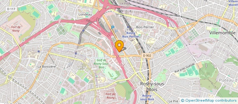 localisation de l'entreprise MONSIEUR EL DIALLO à ROSNY-SOUS-BOIS