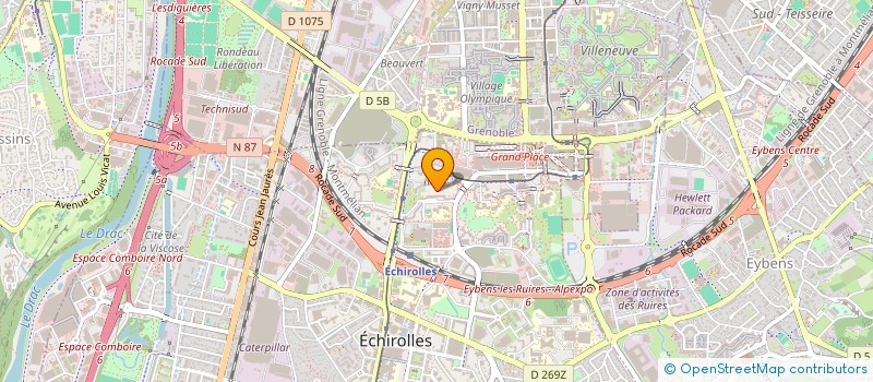 localisation de l'entreprise MONSIEUR EL DJELLAL à ECHIROLLES