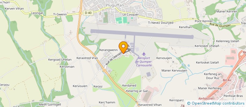 localisation de l'entreprise MONSIEUR EL EL MANSOURI à PLUGUFFAN