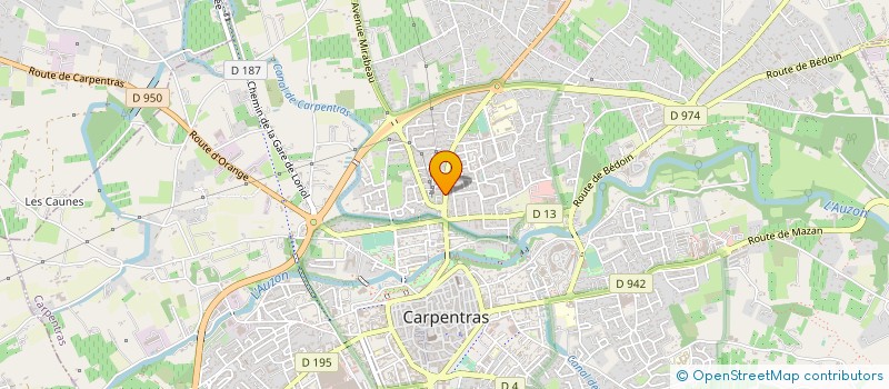 localisation de l'entreprise MONSIEUR EL EMOHMADIAN  CARPENTRAS