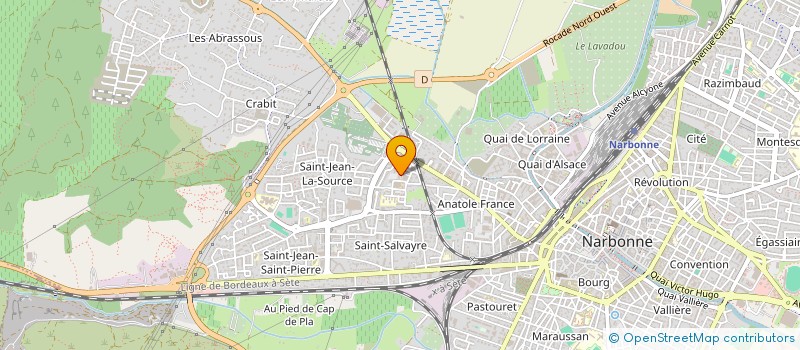 localisation de l'entreprise MONSIEUR EL FAHCHOUCH à NARBONNE
