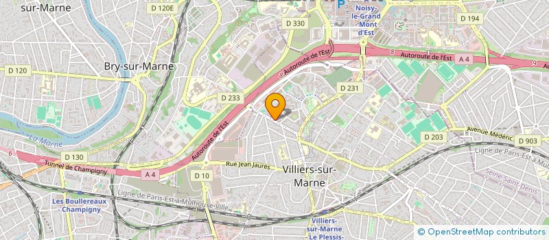 localisation de l'entreprise MONSIEUR EL-FAIDINE TOUMBOU  VILLIERS-SUR-MARNE