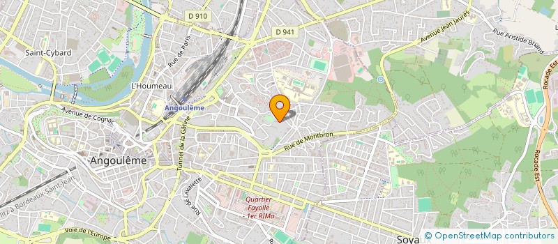 localisation de l'entreprise MONSIEUR EL-FAROUK FADHULLAH à ANGOULEME