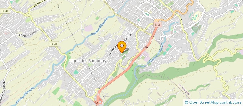 localisation de l'entreprise MONSIEUR EL-FAROUK MADI SOILIHI  SAINT-PIERRE