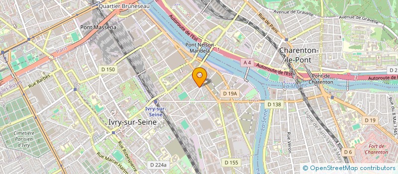 localisation de l'entreprise MONSIEUR EL FETTAR  IVRY-SUR-SEINE