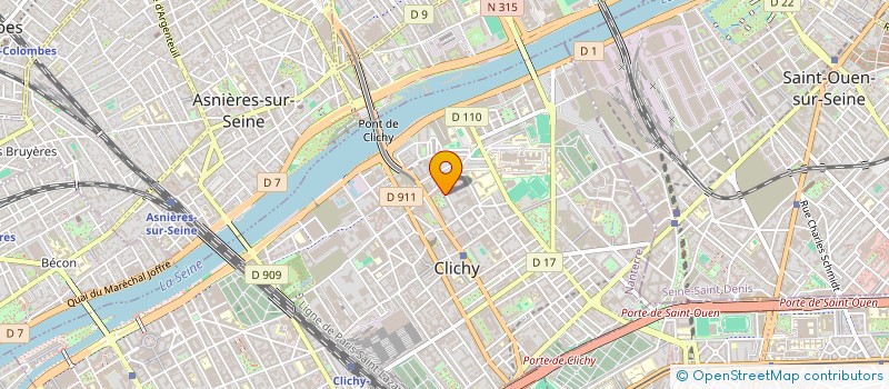 localisation de l'entreprise MONSIEUR EL GASSIMI à CLICHY