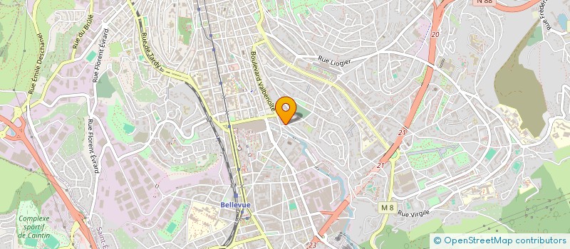 localisation de l'entreprise MONSIEUR EL-GHANI BERRIHAN  SAINT-ETIENNE