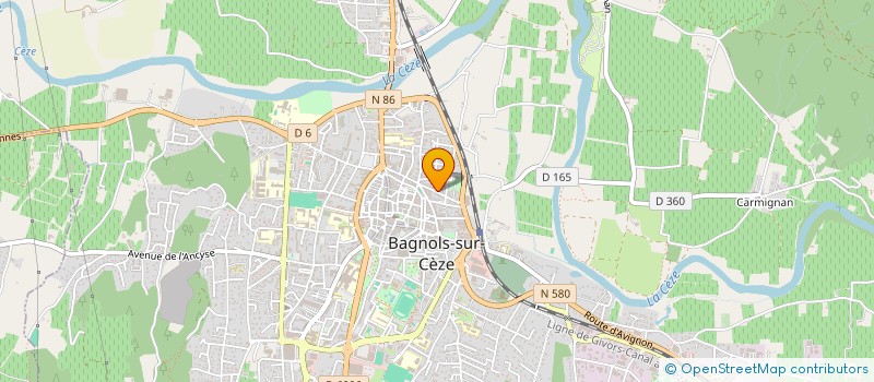 localisation de l'entreprise MONSIEUR EL GHAZI AMELLAL à BAGNOLS-SUR-CEZE