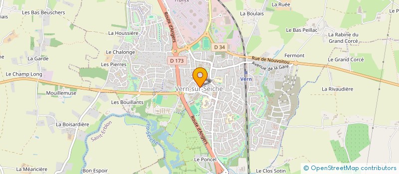 localisation de l'entreprise MONSIEUR EL HABIB LARAYAL à VERN-SUR-SEICHE
