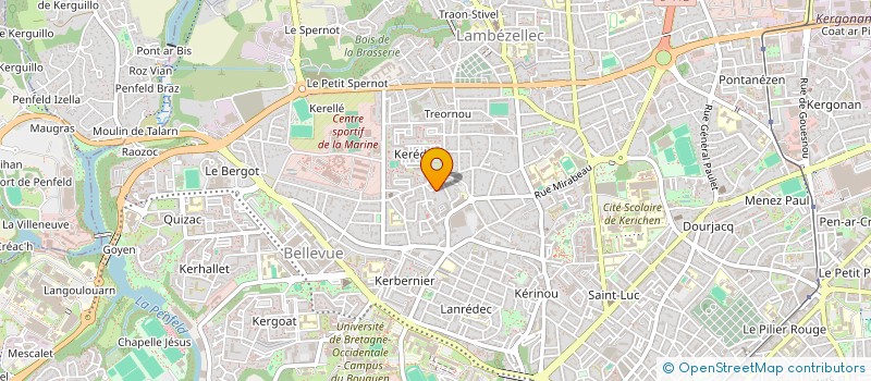 localisation de l'entreprise MONSIEUR EL-HABIB SOULAIMANA à BREST