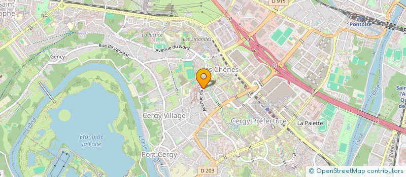 localisation de l'entreprise MONSIEUR EL HACEN EL GHAOUTH  CERGY