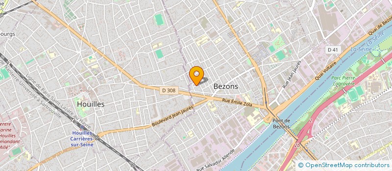 localisation de l'entreprise MONSIEUR EL-HACHEMI HAMOUMRAOUI  BEZONS