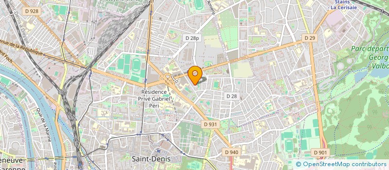 localisation de l'entreprise MONSIEUR EL-HACHEMI MOKRANI  SAINT DENIS