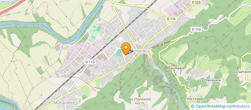 localisation de l'entreprise MONSIEUR EL HADDAD ABDELKRIM  DOMENE