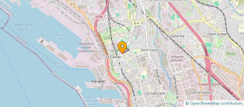 localisation de l'entreprise MONSIEUR EL-HADI BENYATTOU à MARSEILLE